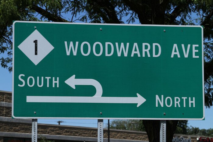 Cruisin’ Woodward with the Blue Oval